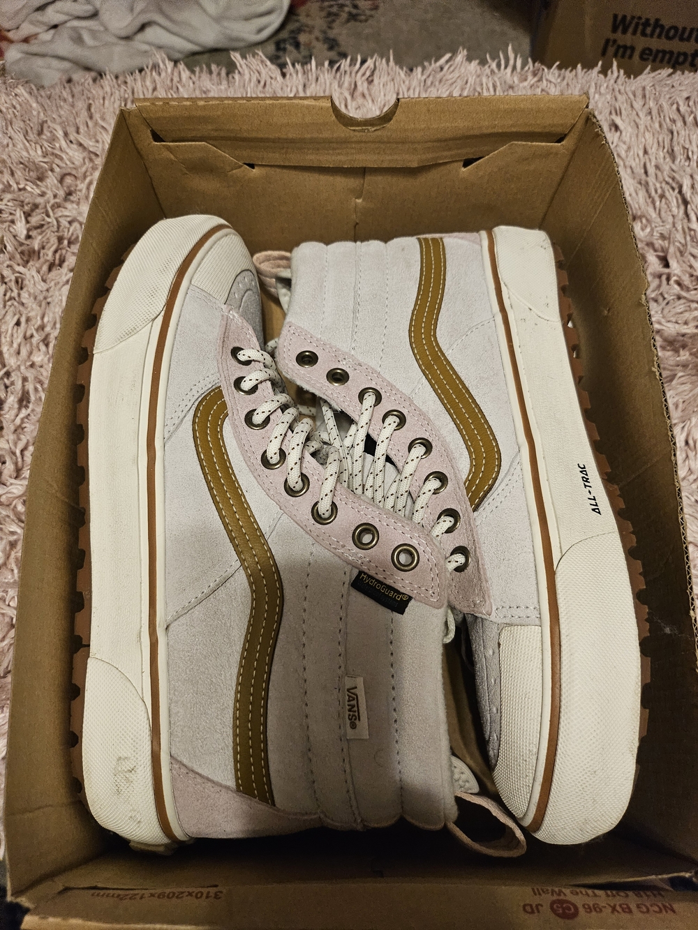 Vans SK8-Hi MTE-2 Marshmallow Multi Winter Boots Women's 9